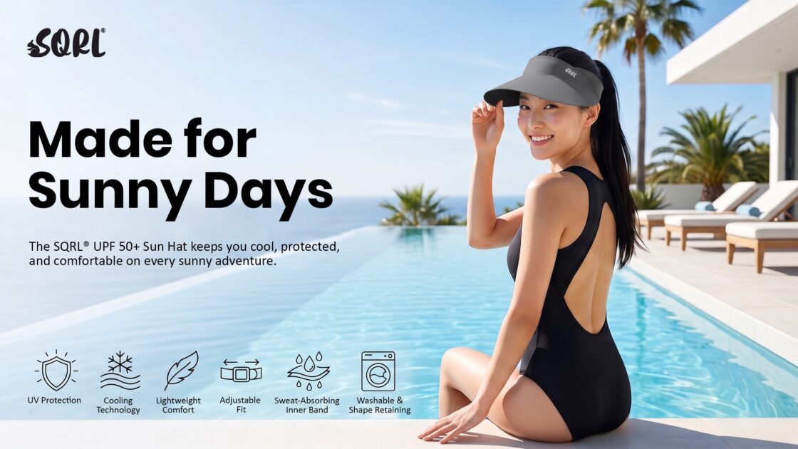 SQRL® UPF 50+ Sun Hat: Stay Cool. Stay Protected.