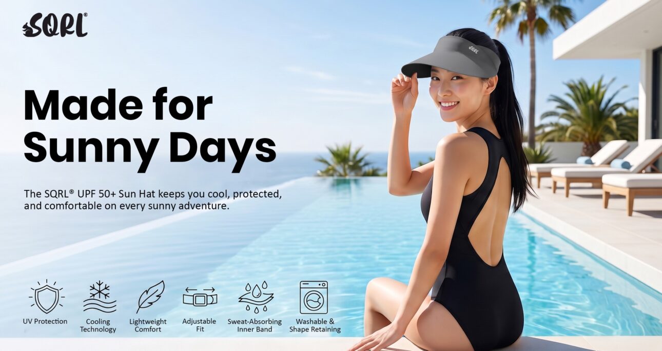 SQRL® UPF 50+ Sun Hat: Stay Cool. Stay Protected.